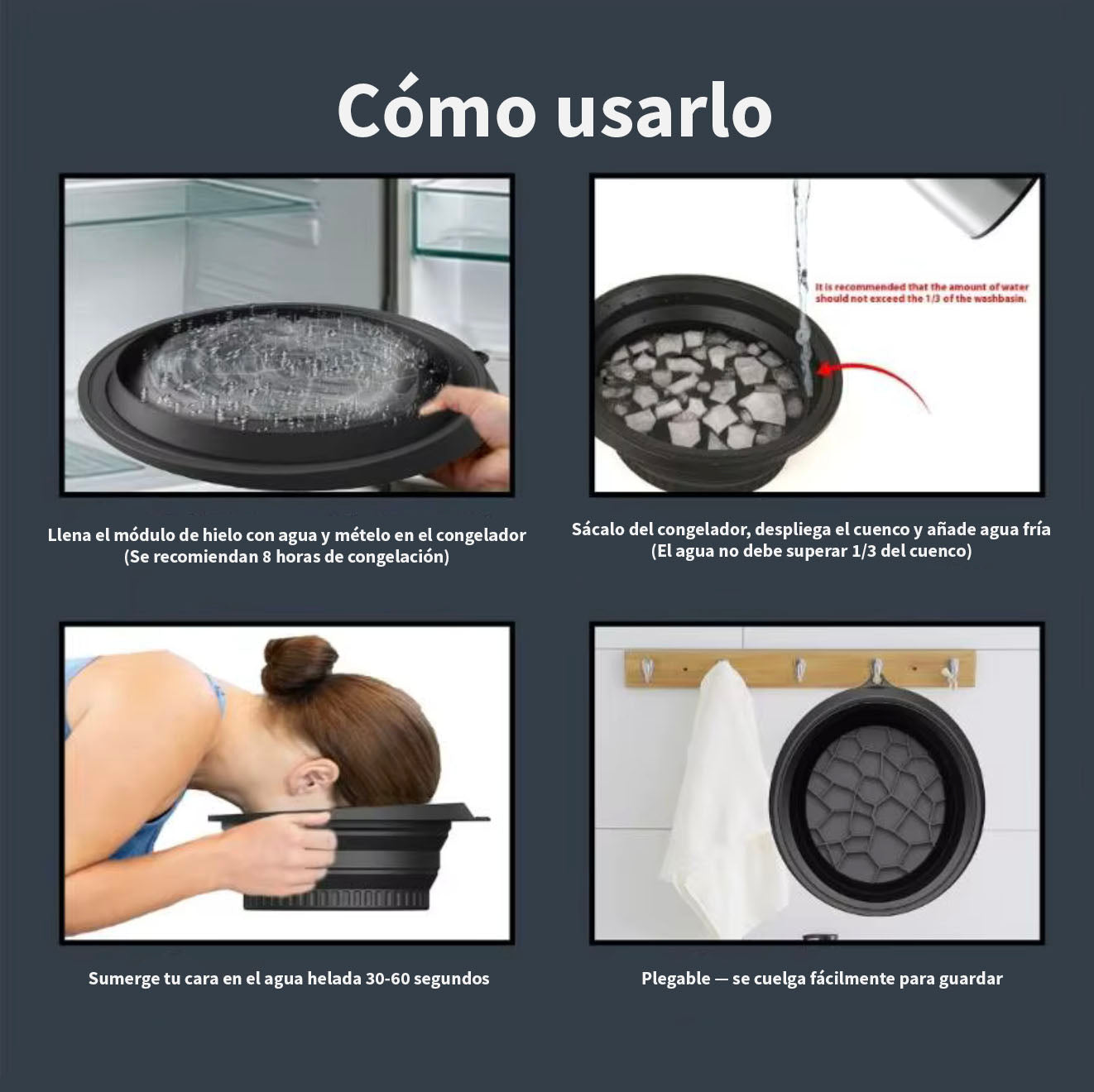 GlowFace Ice Bowl — Cuenco de Crioterapia Facial